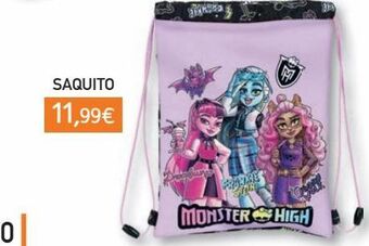 Toy Planet Monster high saco plano junior oferta
