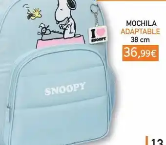 Toy Planet Snoopy mochila junior adaptable a carro oferta