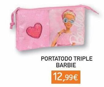 Toy Planet Barbie girl portatodo triple oferta