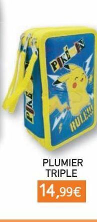 Toy Planet Pokémon plumier 3 pisos con material escolar oferta