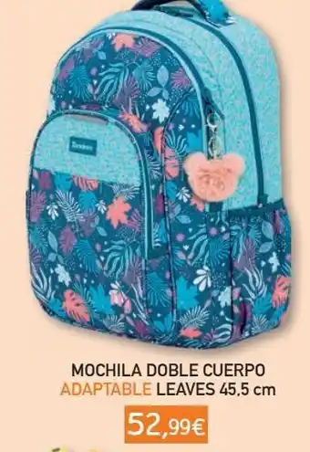Toy Planet Leaves mochila doble cuerpo adaptable a carro oferta