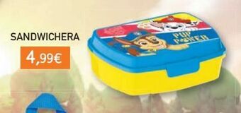 Toy Planet Paw patrol sandwichera rectangular oferta