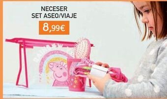 Toy Planet Neceser aseo viaje accesorios peppa pig oferta