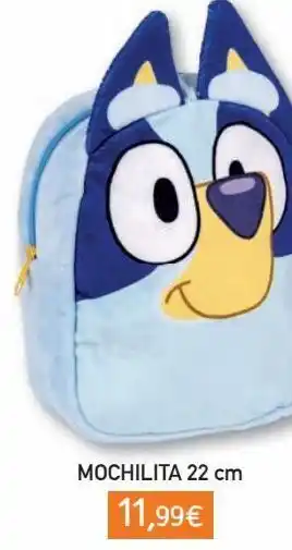 Toy Planet Bluey mochila guarderia peluche oferta