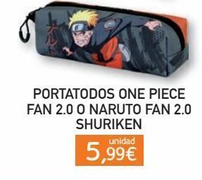 Toy Planet Naruto portatodo cuadrado fan 2.0 shurike oferta