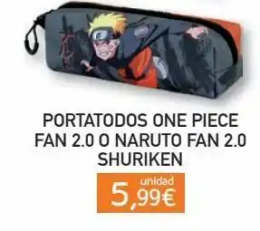 Toy Planet Naruto portatodo cuadrado fan 2.0 shurike oferta