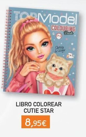 Toy Planet Topmodel libro colorear cutiestar oferta