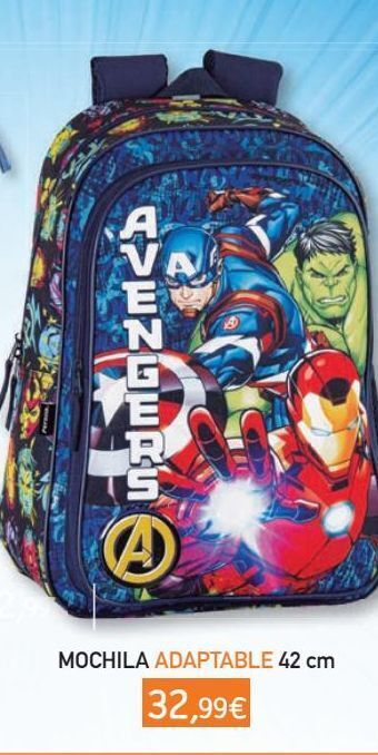 Toy Planet Mochila avengers adaptable a carro oferta