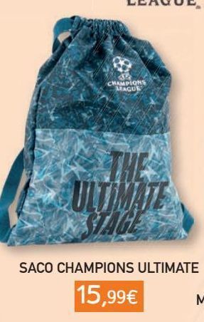 Toy Planet Champions ultimate mochila saco 35x46 oferta