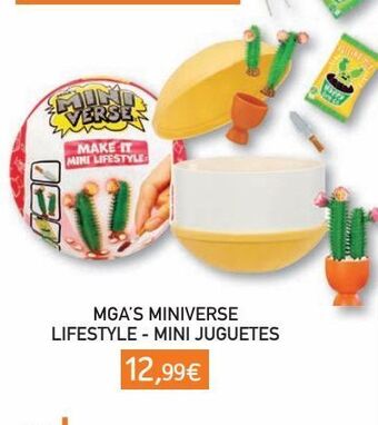 Toy Planet Mga´s miniverse - lifestyle series - serie 1a-b oferta