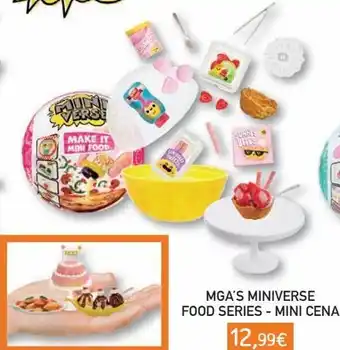 Toy Planet Mga´s miniverse - food series - diner - cenas serie 2a-b oferta