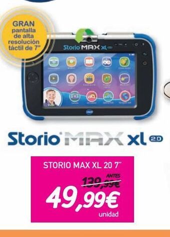 Toy Planet Storio max xl 2.0 7 vtech tablet educativa oferta