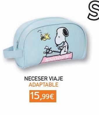 Toy Planet Snoopy neceser adaptable a carro oferta