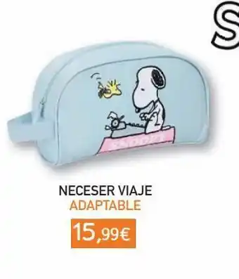 Toy Planet Snoopy neceser adaptable a carro oferta