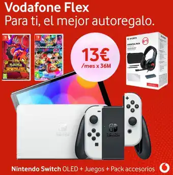 Vodafone Nintendo switch oferta