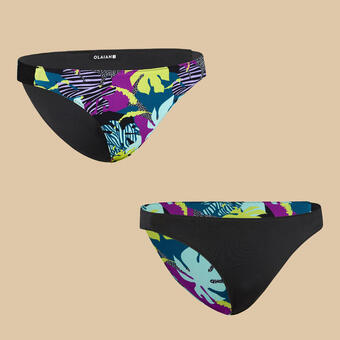 Decathlon Braguita bikini 500 niña negra reversible oferta