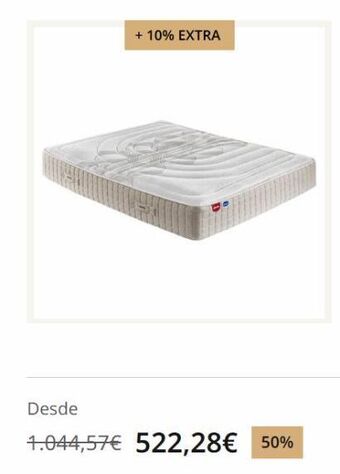 Beds + 10% extra  desde  1.044,57€ 522,28€ 50% oferta