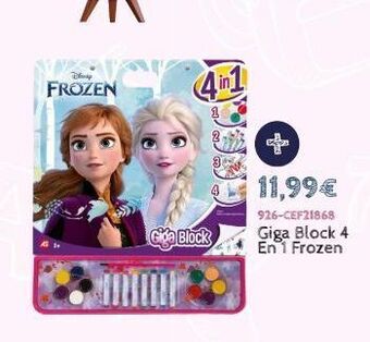 Don Dino Frozen  4in1  giga block  expe  11,99€  926-cef21868 giga block 4 en 1 frozen oferta