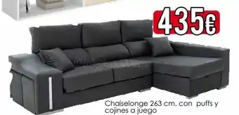 Atrapamuebles Chaise longue oferta