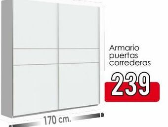 Atrapamuebles Armario puertas correderas oferta