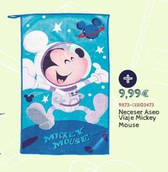 Don Dino Mickey  mouse  9,99€  9873-cero3473 neceser aseo viaje mickey  mouse oferta