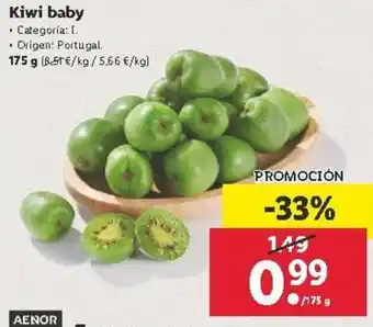 Lidl Kiwi baby 175g oferta