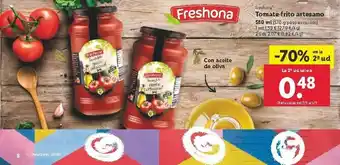Lidl Tomate frito artesano 580ml oferta