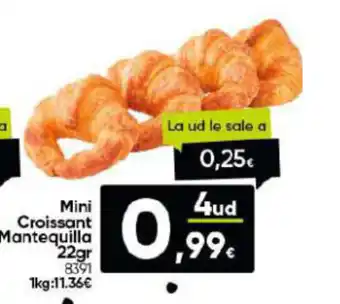 Family Cash Mini Croissant Mantequilla oferta