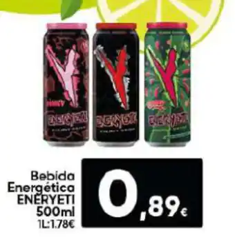 Family Cash Bebida Energética ENERYETI 500ml oferta