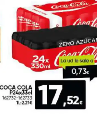 Family Cash Coca Cola P24x33cl oferta