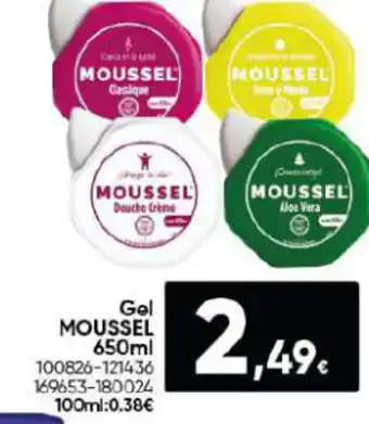 Family Cash Gel MOUSSEL 650ml oferta