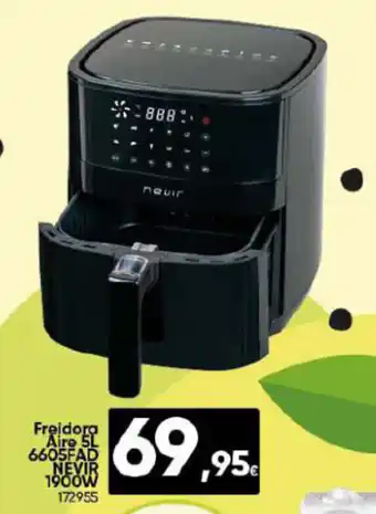 Freidora Aire 5L 6605FAD NEVIR 1900W