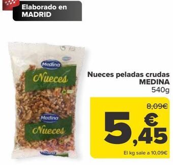 Carrefour Nueces peladas crudas medina oferta