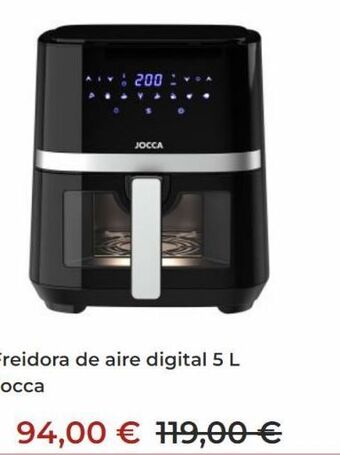 Culinarium Freidora de aire jocca oferta