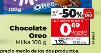 Dia Chocolate oreo oferta