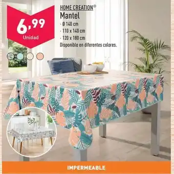 ALDI Mantel home creation oferta