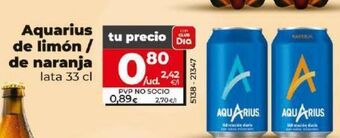 Dia Aquarius de limon / de naranja oferta