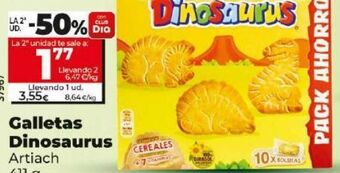 Dia Galletas dinosaurus oferta