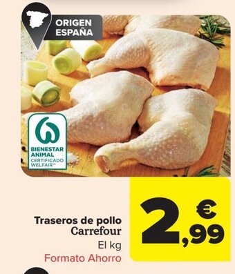 Carrefour Traseros de pollo Carrefour El kg oferta