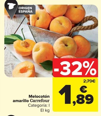Carrefour Melocotón amarillo Carrefour oferta