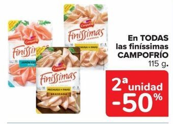 Carrefour EN TODAS las finíssimas CAMPOFRÍO oferta