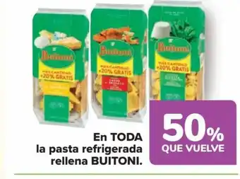 Carrefour En TODA la pasta refrigerada rellena BUITONI. oferta