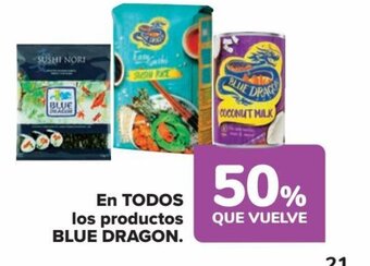 Carrefour EN TODOS los productos BLUE DRAGON. oferta