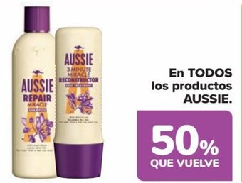 Carrefour EN TODOS los productos AUSSIE. oferta