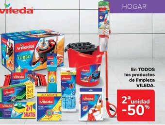 Carrefour EN TODOS los productos de limpieza VILEDA. oferta