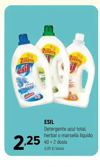 ESIL Detergente azul total, herbal o marsella líquido