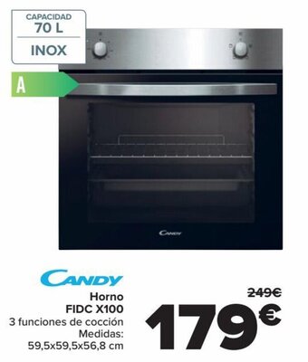 Carrefour Horno FIDC X100 oferta
