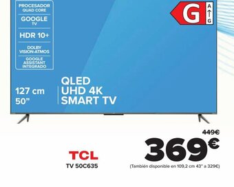 Carrefour TCL TV 50C635 oferta