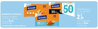 Hipercor BARRITAS KRISSIA. oferta