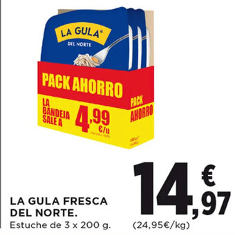 Hipercor LA GULA FRESCA DEL NORTE. oferta